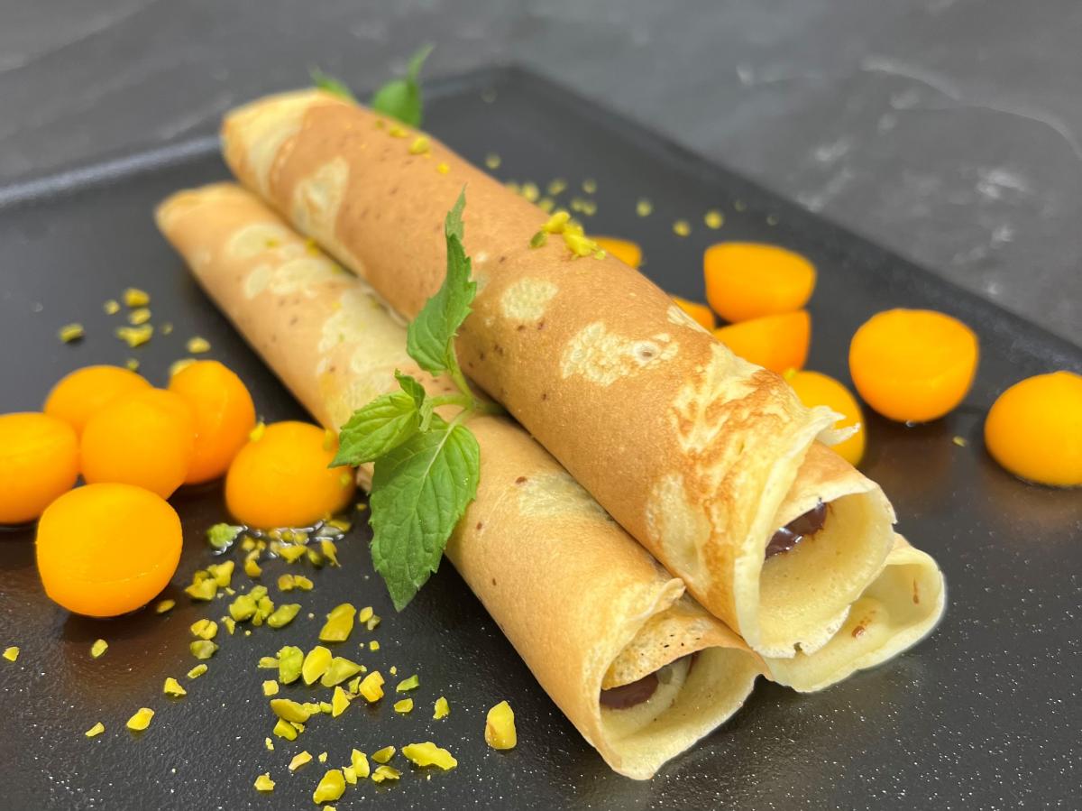 SABAG | SABAG-Rezepte | Crêpes mit Nuss-Nougat-Creme und eingemachten ...